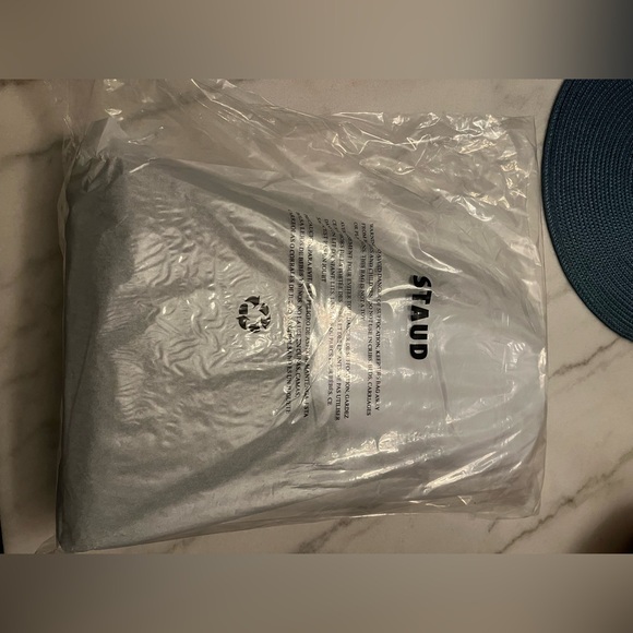 STAUD Black Croc Rey Bag - Picture 5 of 6